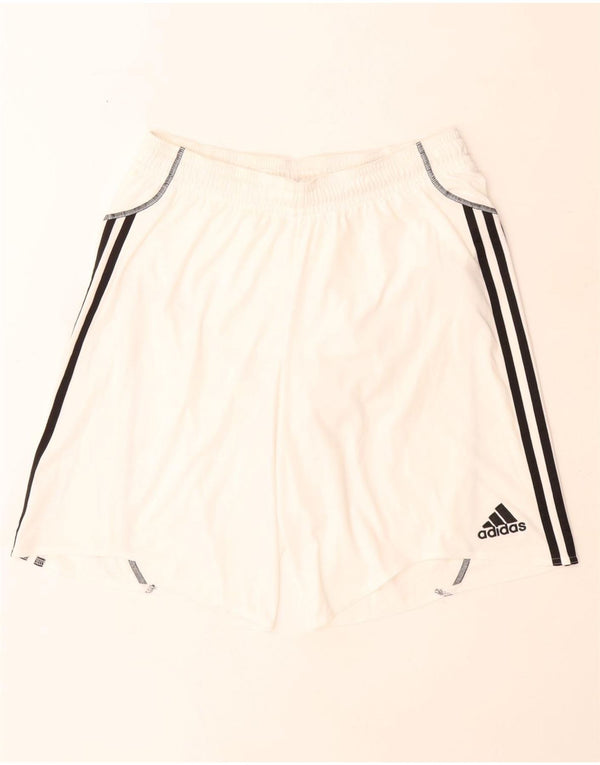 Pantaloncini sportivi Adidas Clima 365 da uomo di grandi dimensioni in poliestere bianco
