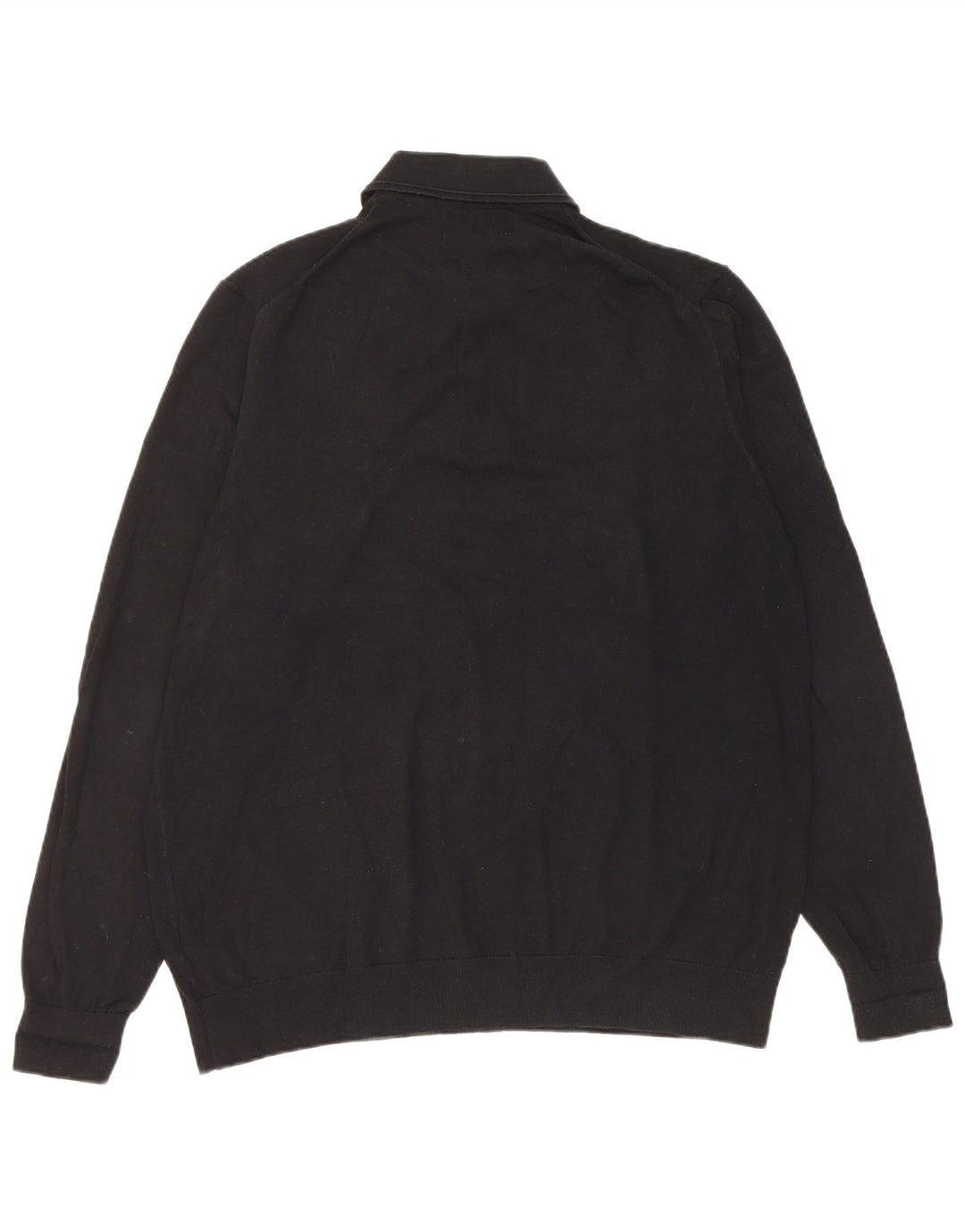 Maglione maglione collo alto da uomo Marks & Spencer XL cotone nero