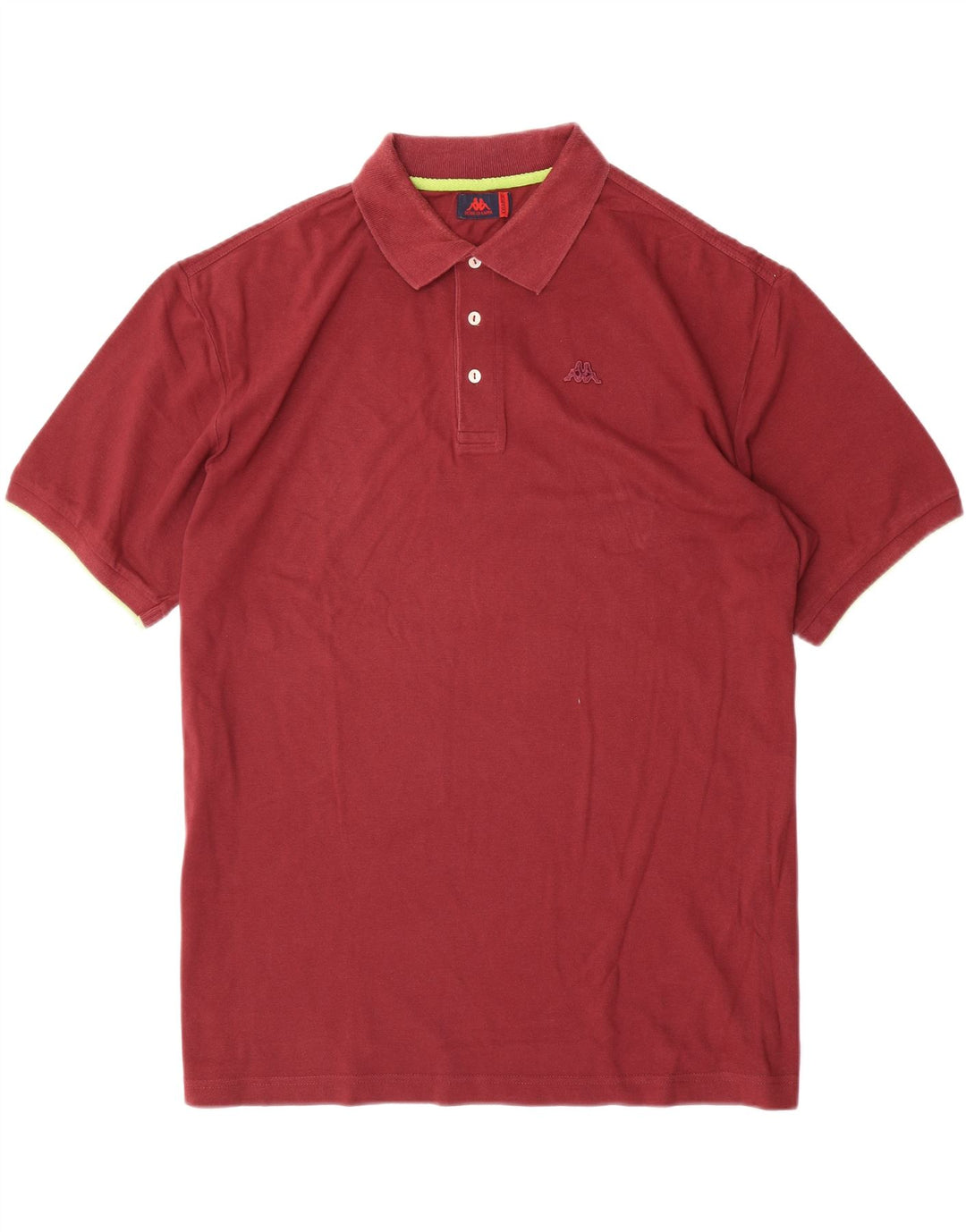 Polo da uomo KAPPA 2XL in cotone marrone