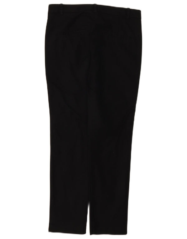 Pantaloni chino slim da donna Zara EU 36 XS W26 L25 cotone nero