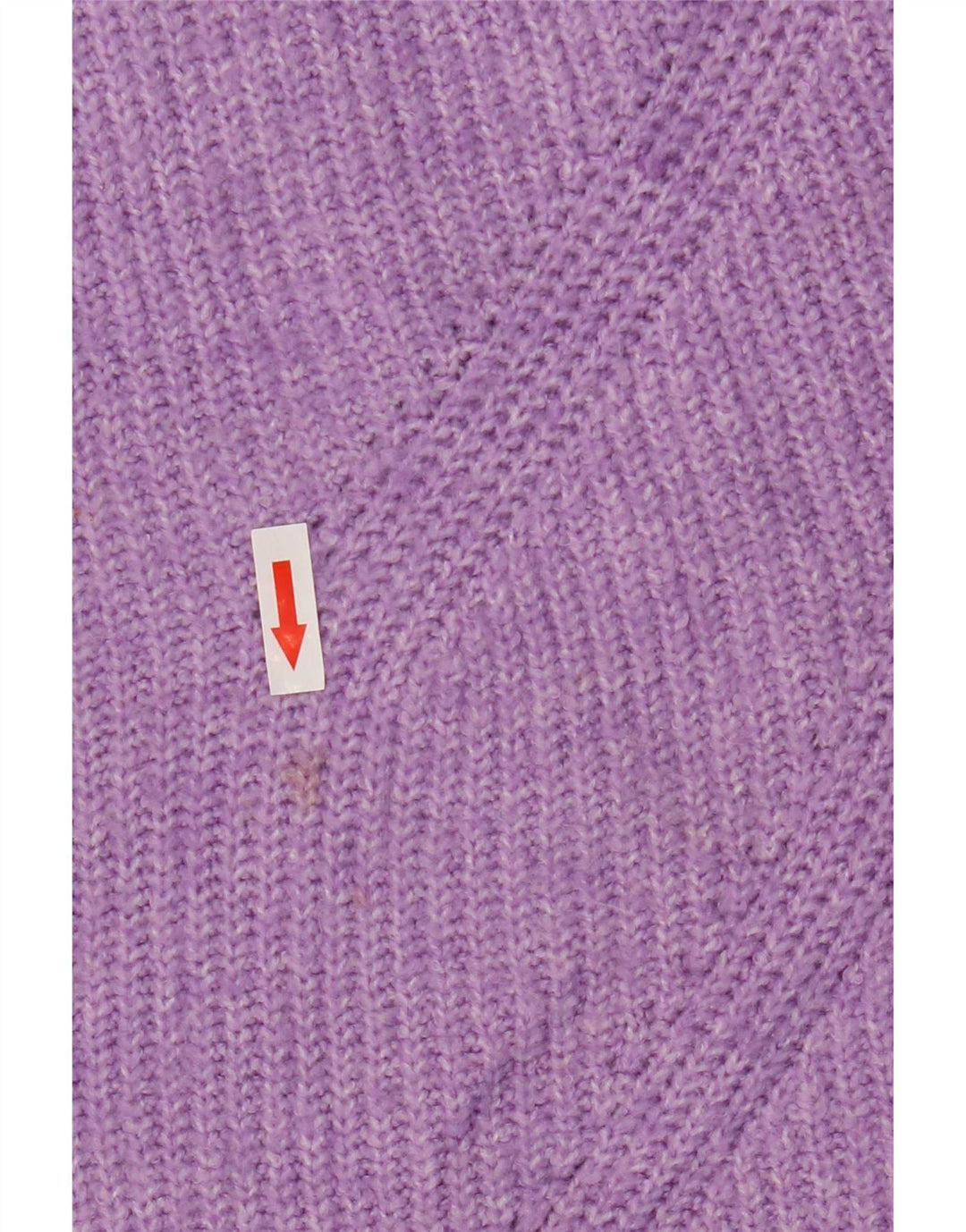 Maglione maglione girocollo da donna Marks & Spencer UK 14 Acrilico viola medio