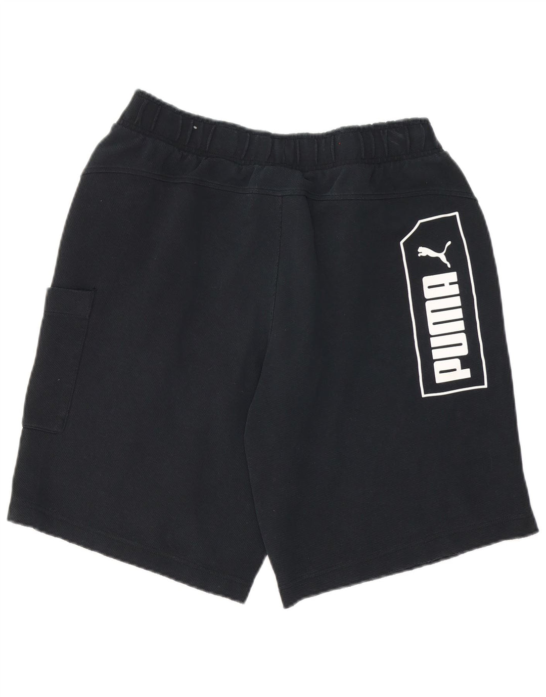 Pantaloncini sportivi grafici PUMA da uomo grandi neri