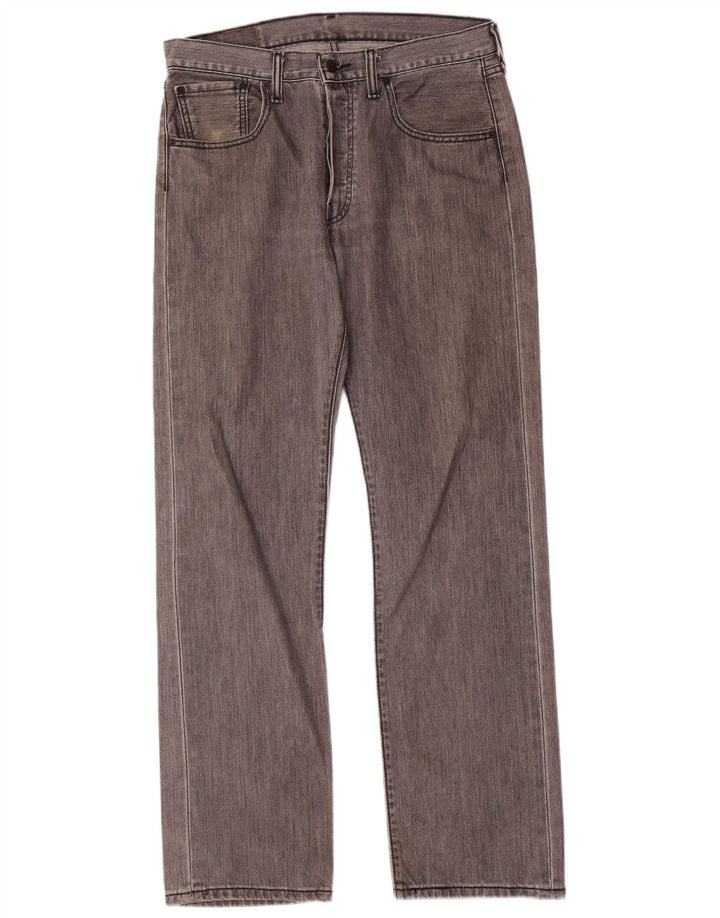 Levi's Uomo 501 Jeans dritti W32 L32 Cotone grigio