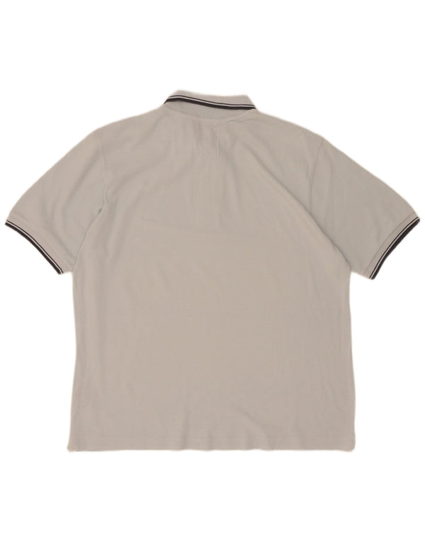 Polo Kappa Uomo Small Blu Cotone