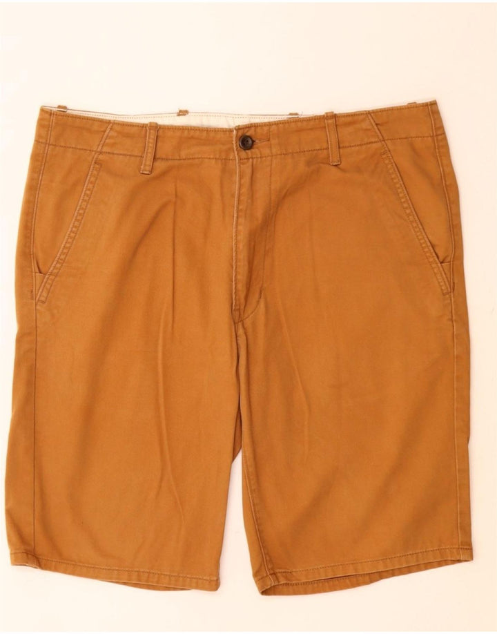 Pantaloncini chino da uomo LEVI'S W34 grandi in cotone marrone