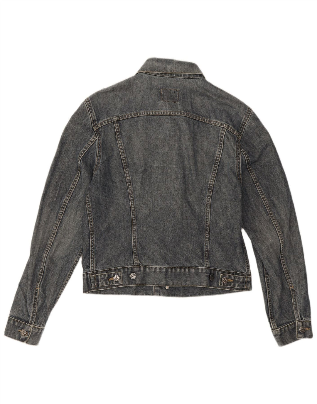 Giacca in denim corta da donna Gas UK 14 Cotone blu medio