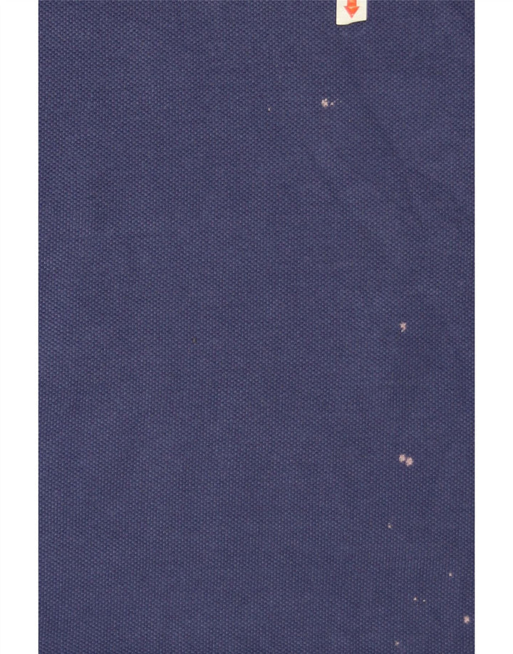 Polo da uomo su misura Tommy Hilfiger in cotone blu navy medio