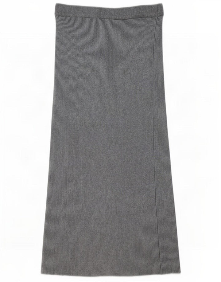 Gonna lunga Zara da donna media W28 L34 viscosa grigia