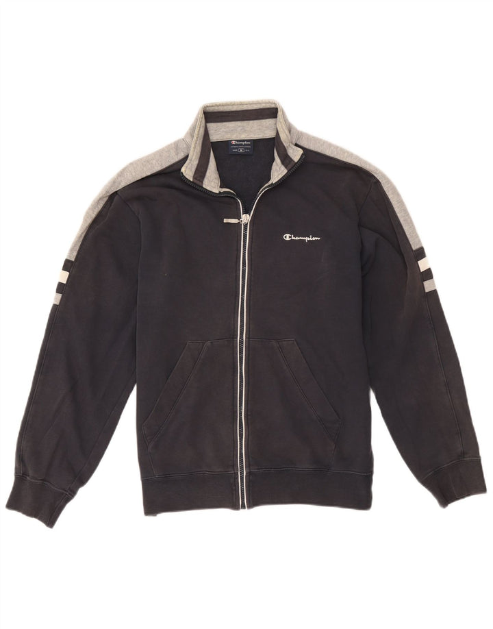 Giacca da tuta da donna Champion UK 14 Medium Navy Blue Colourblock