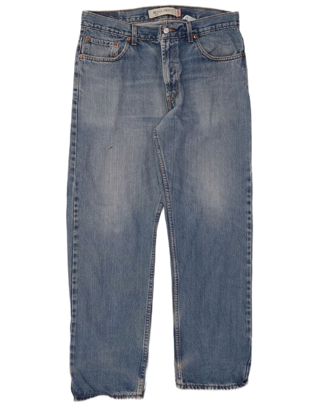 LEVI'S Jeans dritti da uomo 505 W36 L30 cotone blu