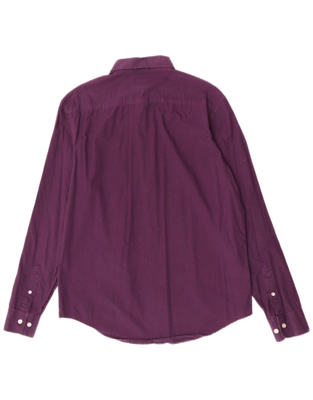 Penguin - Camicia slim fit Heritage da uomo, grande, in cotone a quadretti viola