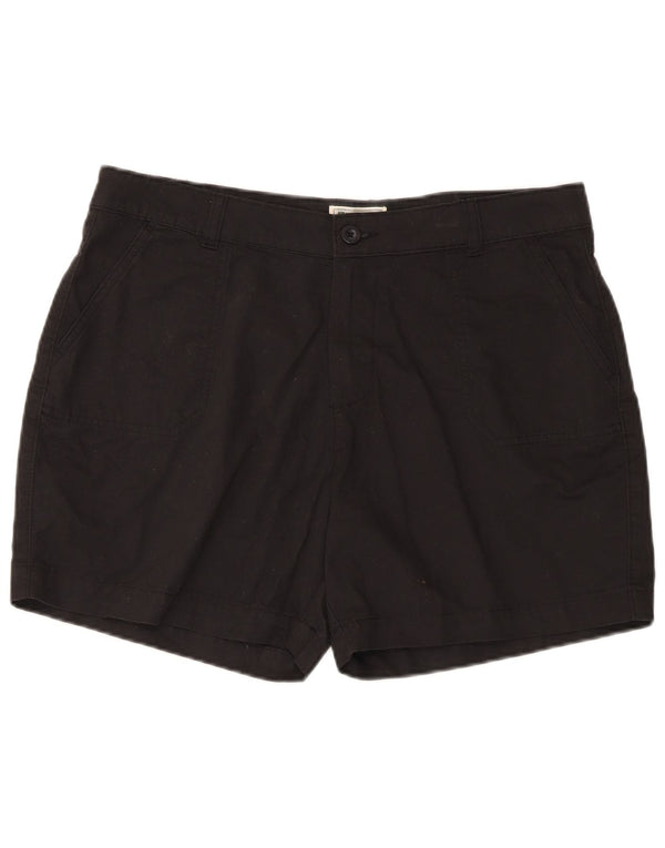 Pantaloncini chino regolari da donna Mountain Warehouse UK 14 Large W35 cotone nero