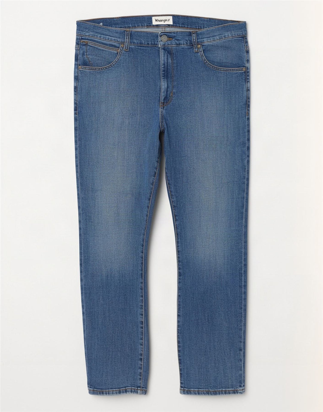 Jeans Wrangler Larston Slim da uomo W36 L32 in cotone blu