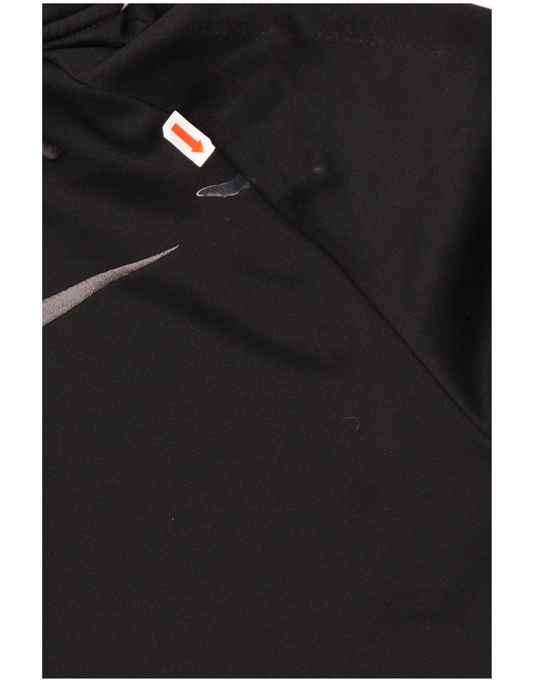 NIKE Felpa con cappuccio e zip Dri Fit da uomo in poliestere nero medio