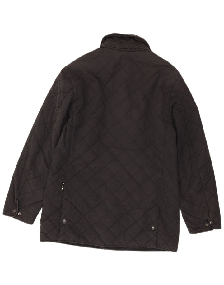 Giacca trapuntata da uomo Barbour UK 38 media nera