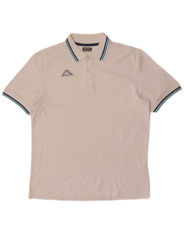 Polo Kappa Uomo XL Bianca