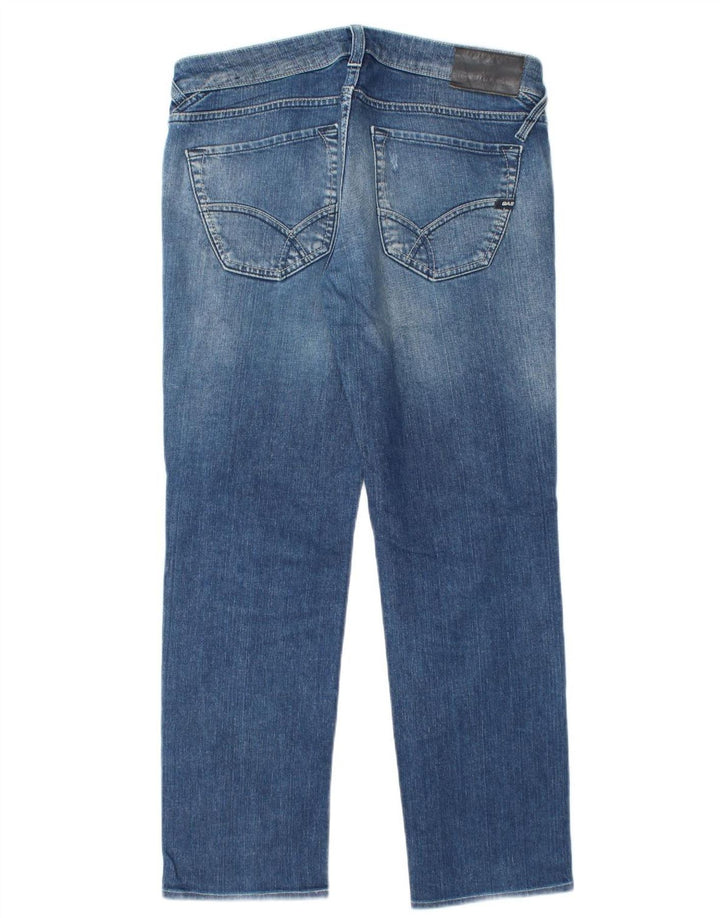 Jeans dritti da uomo Gas W33 L28 cotone blu