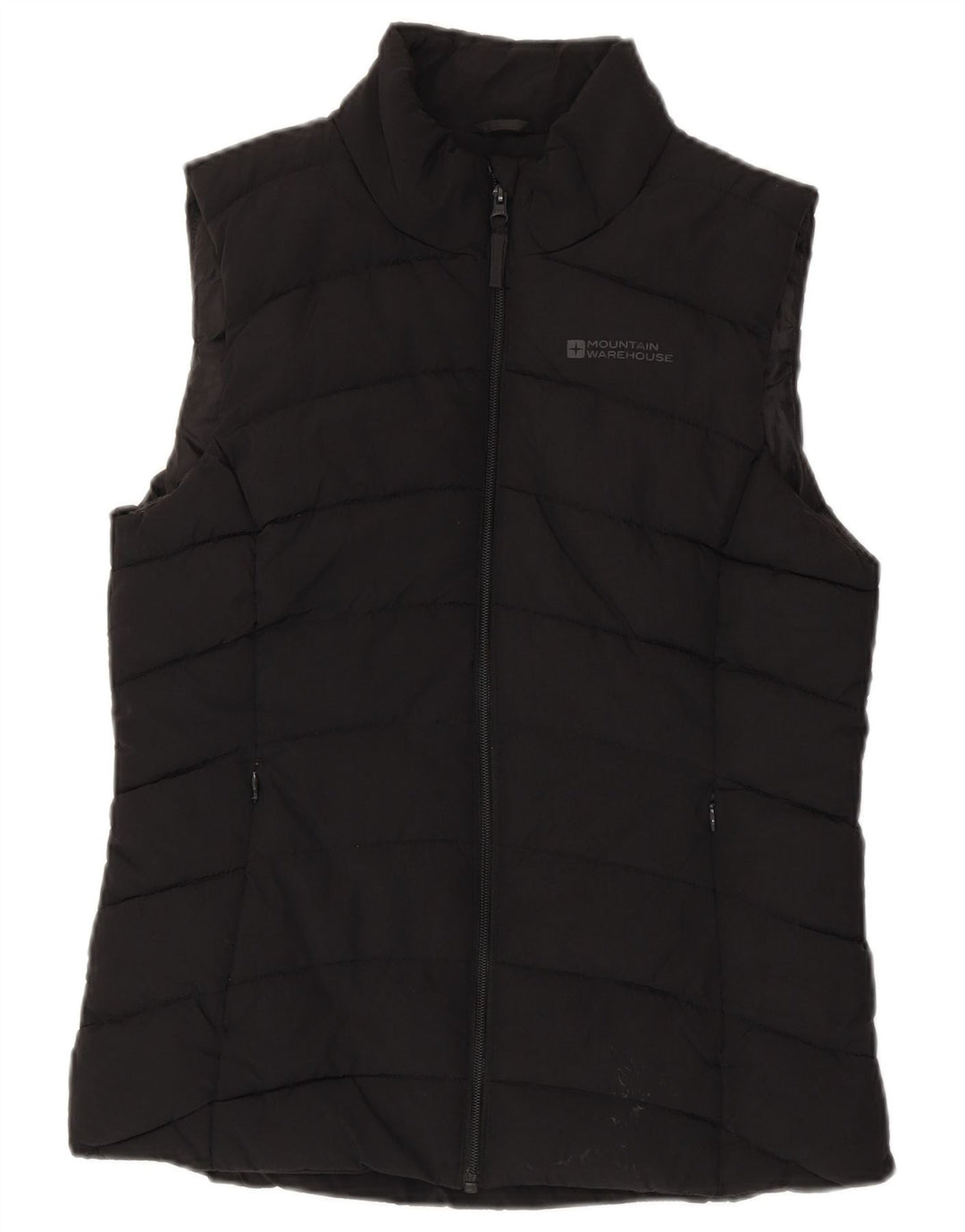 MOUNTAIN WAREHOUSE Gilet imbottito da donna UK 12 medio nero in poliammide