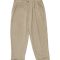 IZOD Mens Pegged Chino Trousers W36 L29 Beige Polyester Vintage Izod and Second-Hand Izod from Messina Hembry 