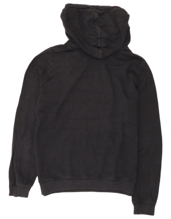 Felpa con cappuccio grafica da donna Nike UK 16 grande cotone nero