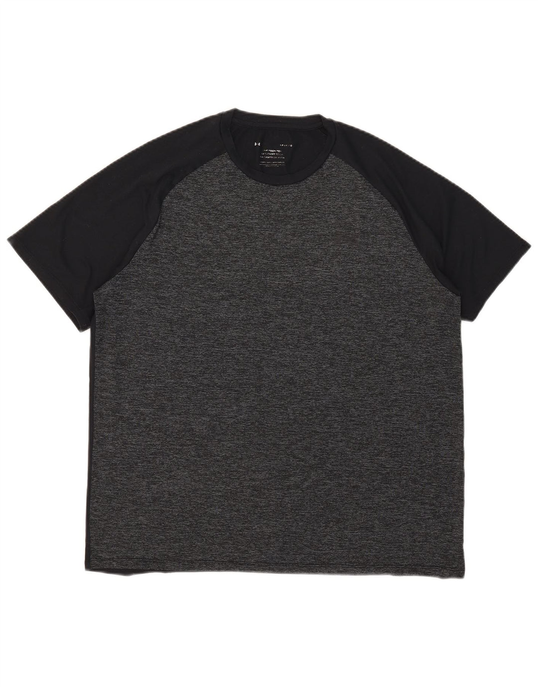 Maglietta da uomo Under Armour Top Large nera screziata