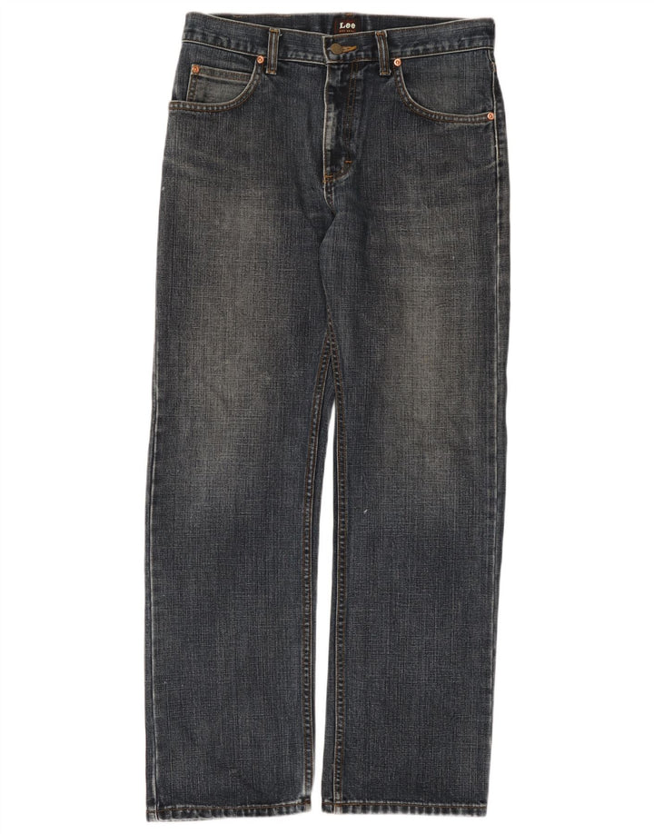 Jeans dritti da uomo Lee W31 L31 in cotone blu