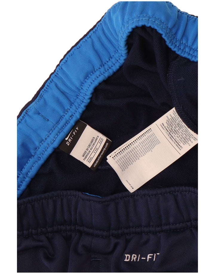 Pantaloni da tuta Nike Dri Fit da uomo 2XL poliestere blu navy