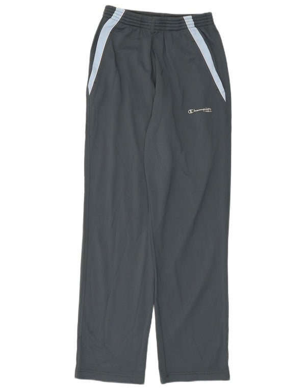 Pantaloni da tuta da uomo Champion Small in poliestere color block grigio