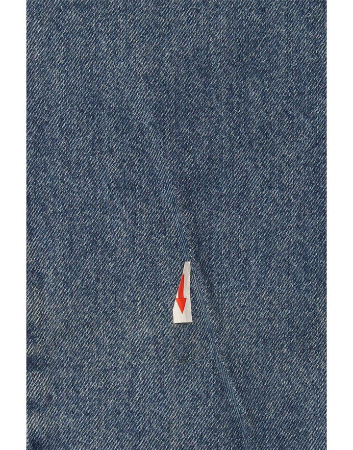 Jeans Straight Uomo Trussardi W34 L31 Blu Cotone
