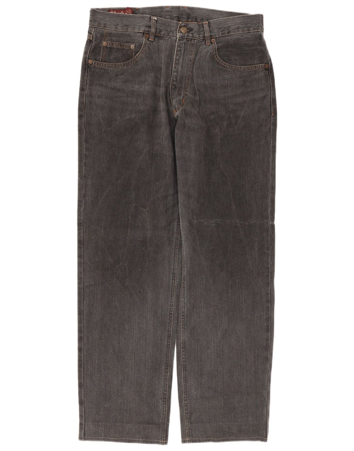 MARLBORO CLASSICS Jeans dritti da uomo W33 L29 Cotone grigio