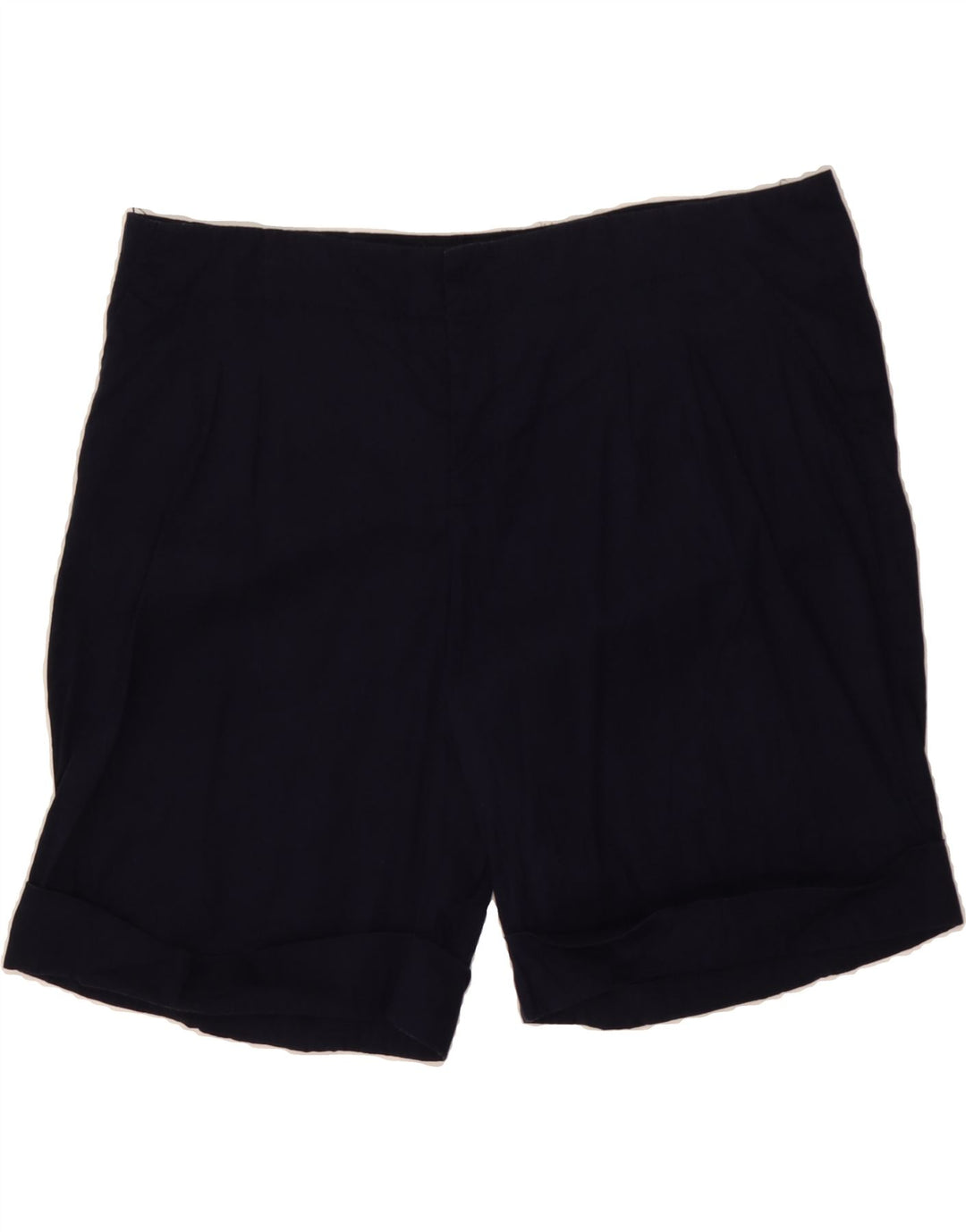 MOSSIMO Womens Stretch Casual Shorts US 16 2XL W38  Navy Blue Linen Vintage Mossimo and Second-Hand Mossimo from Messina Hembry 