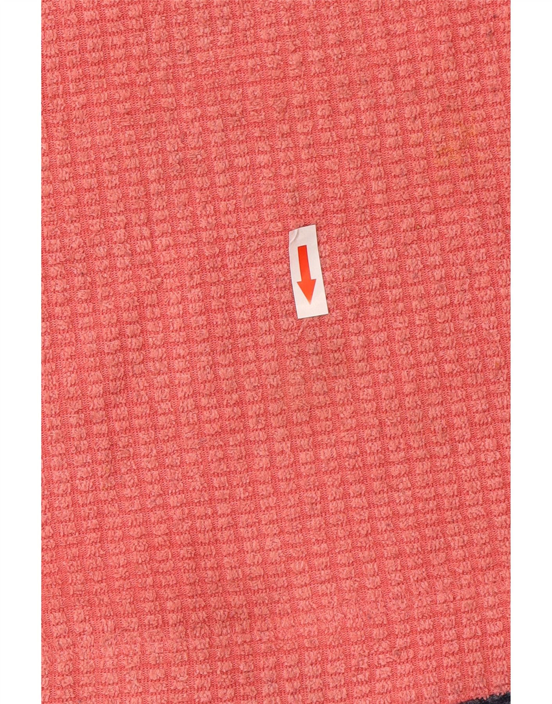 Maglione in pile da donna con collo con zip Weird Fish UK 16 grande poliestere rosa