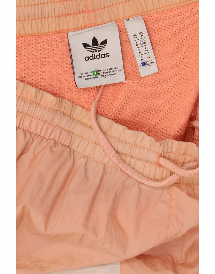 Pantaloncini da bagno grafici da uomo Adidas in poliammide rosa medio