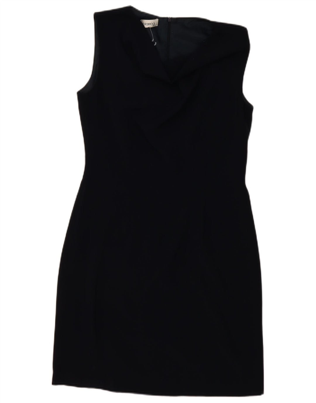 BIANCA Womens Sleeveless Sheath Dress EU 40 Medium Navy Blue