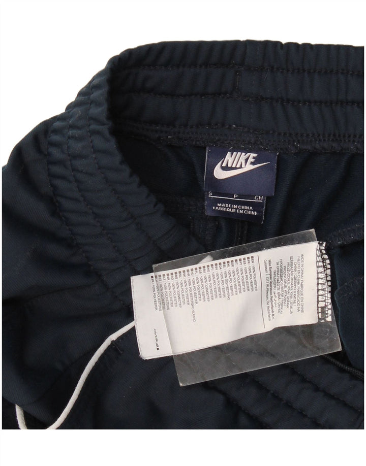 Pantaloni della tuta da donna Nike UK 10 Small Blu Navy Poliestere