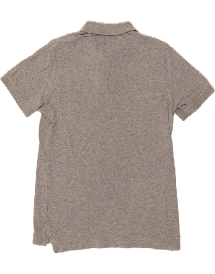 TOMMY HILFIGER Mens Polo Shirt Medium Grey Vintage Tommy Hilfiger and Second-Hand Tommy Hilfiger from Messina Hembry 