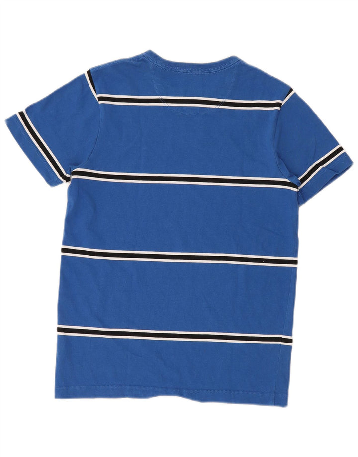 T-shirt da uomo VANS Top XS in cotone a righe blu