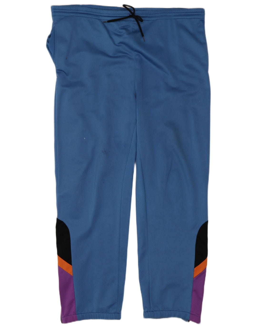 Pantaloni da tuta da uomo Reebok Large blu in poliestere color block