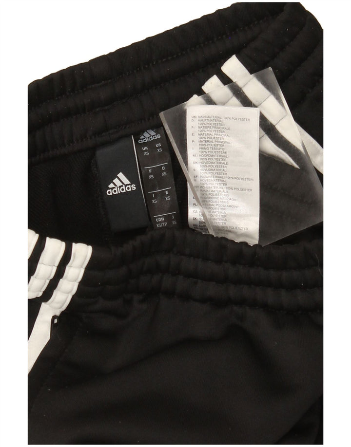 Pantaloni da tuta Adidas Climalite da uomo XS Poliestere color block nero