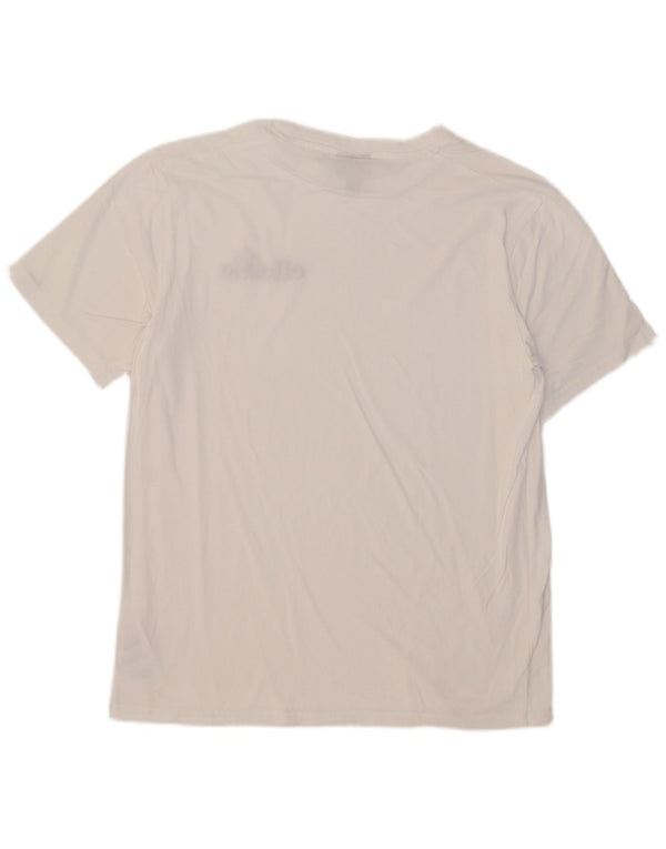 T-shirt da uomo Ellesse Top Large in cotone bianco