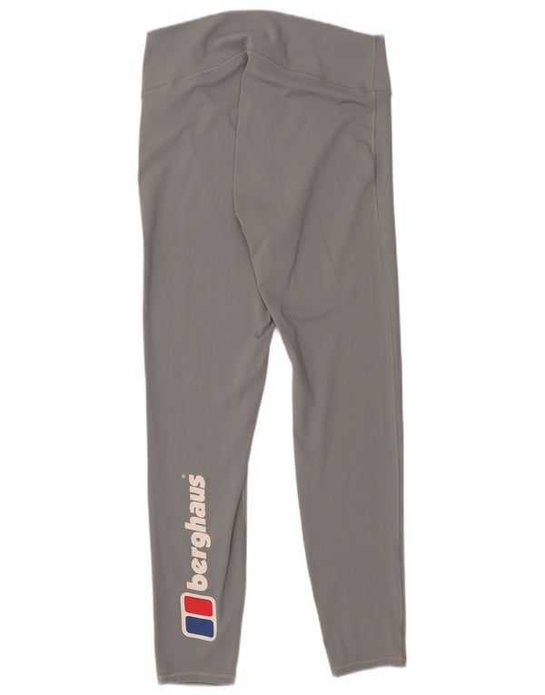 Leggings grafici da donna Berghaus UK 16 grande poliestere grigio