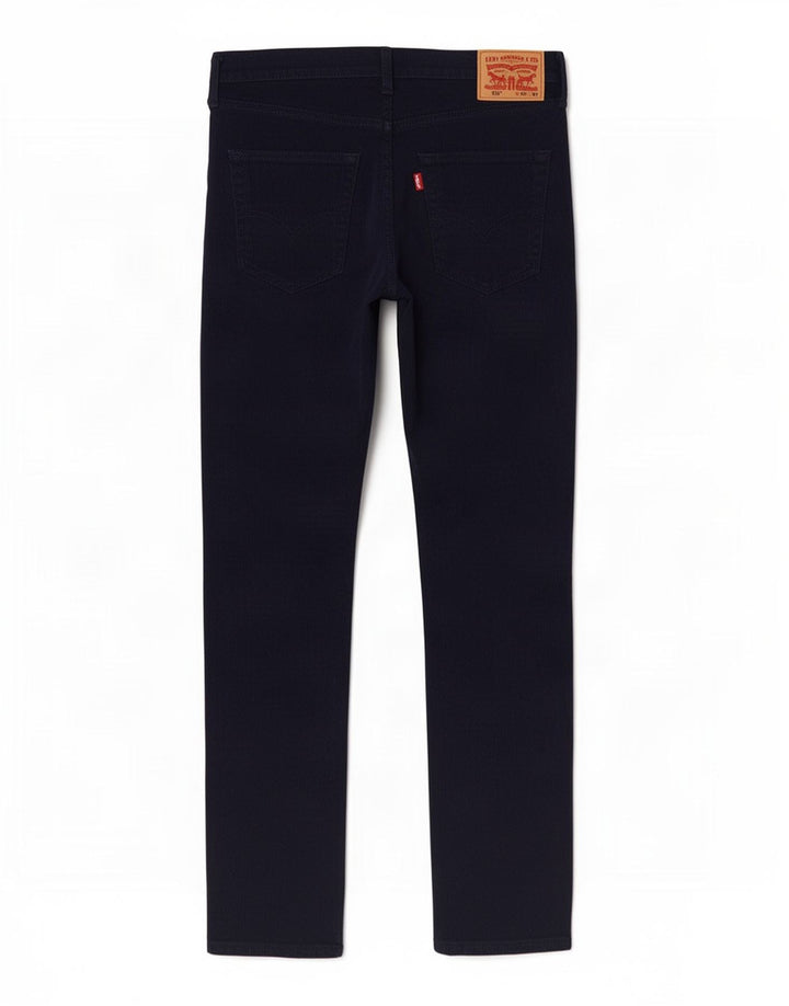 Pantaloni Levi's Uomo 511 Slim in velluto a coste W32 L30 Blu Navy