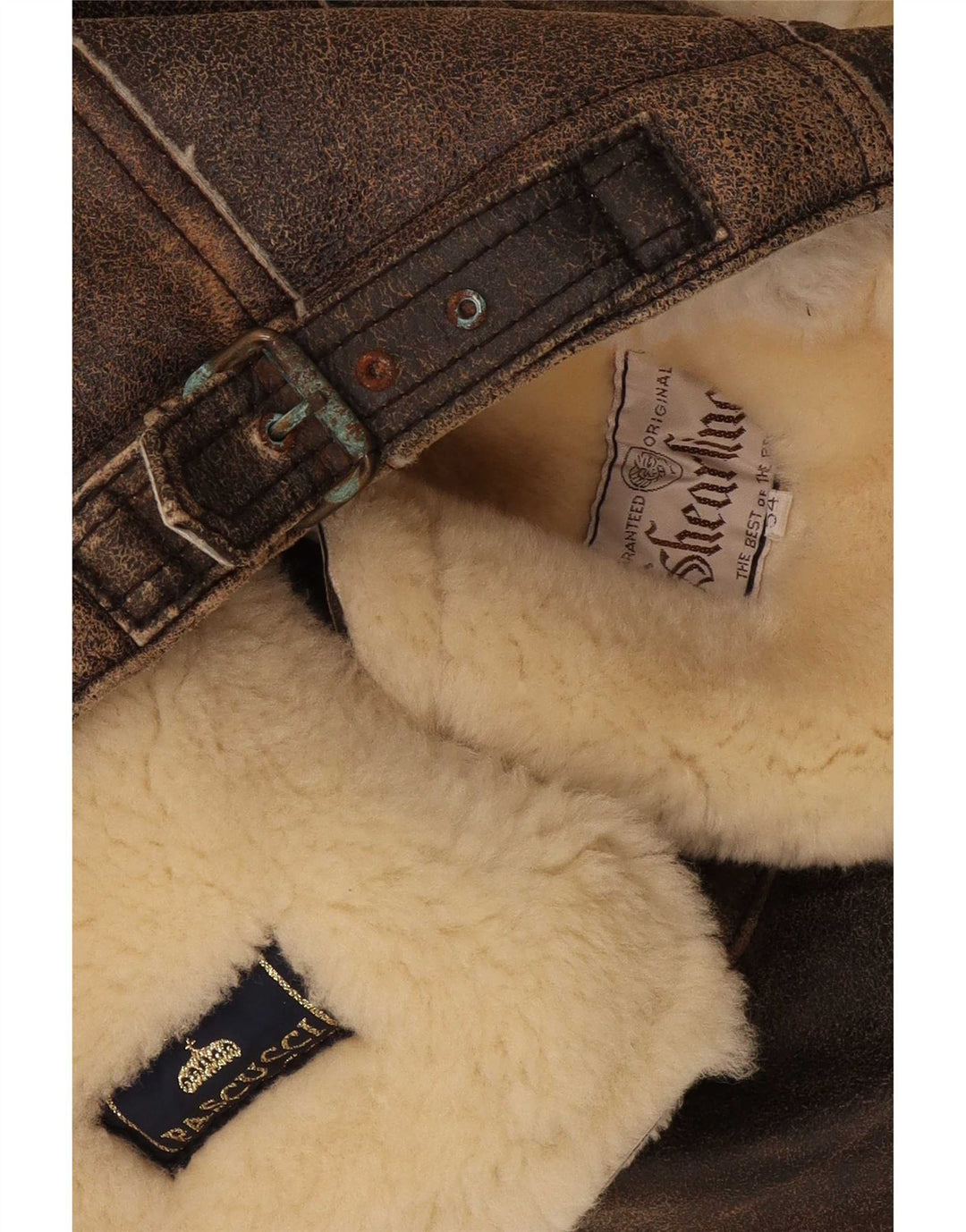 Giubbotto Shearling Uomo Pascucci IT 54 2XL Marrone