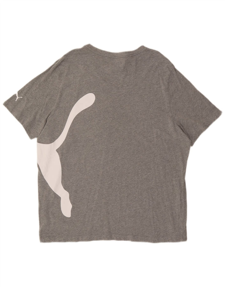 Maglietta grafica da uomo PUMA Top 2XL Grigia
