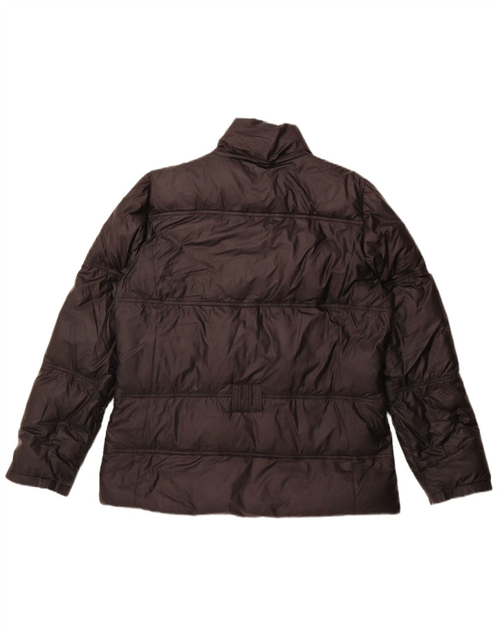 Giacca imbottita da donna Adidas UK 16 grande poliestere nero