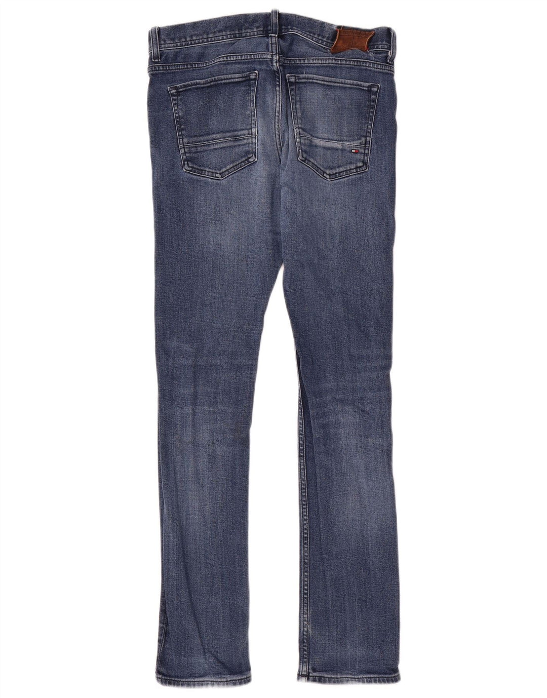Tommy Hilfiger Donna Bleecker Slim Jeans W30 L32 Cotone Blu