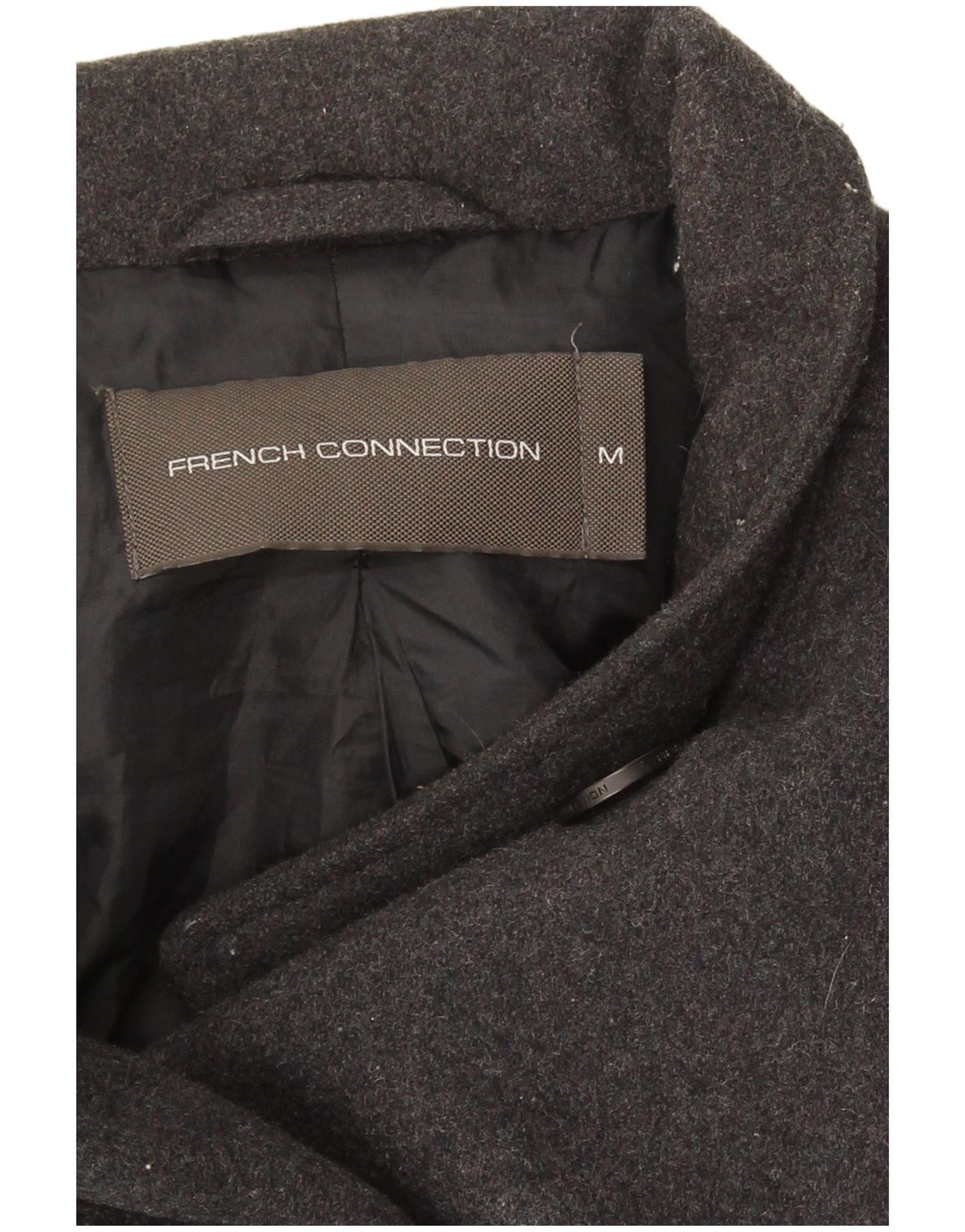 Cappotto da marinaio da uomo French Connection UK 38 Grigio medio
