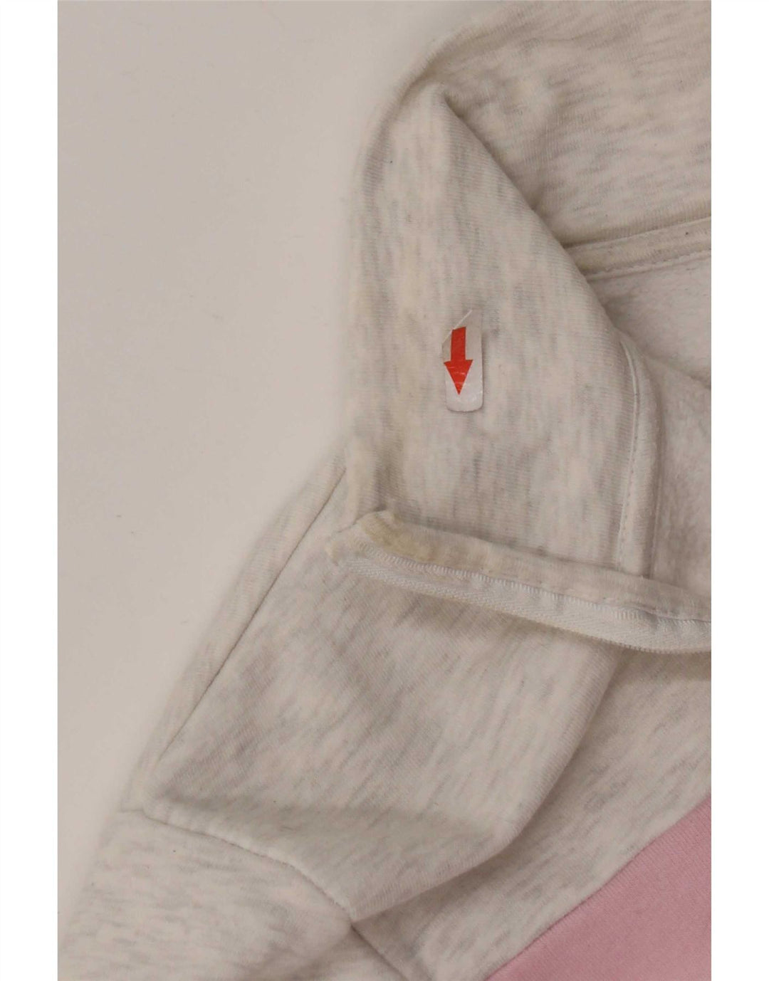 Ellesse, felpa corta oversize da donna, maglione, UK 10, piccolo grigio