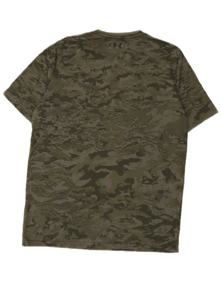 T-shirt da uomo Under Armour Top verde medio mimetico