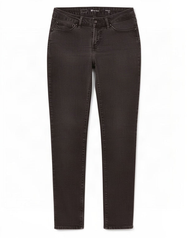 Jeans skinny Levi's da donna Bold Curve a vita media W29 L32 cotone nero